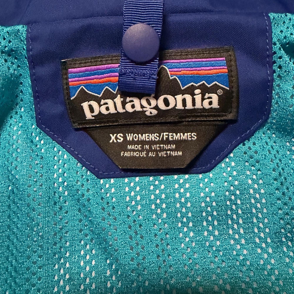 Patagonia NWT Women’s Powder town Jacket size XS Blue AP - Picture 8 of 16